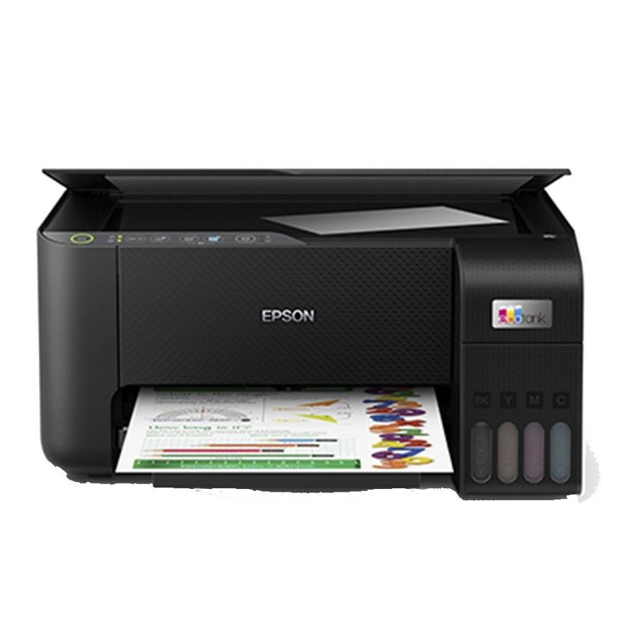 Impressora Multifuncional Epson EcoTank L3250, Colorida, Wifi, Wireless, USB, Bivolt, Preta - C11CJ6