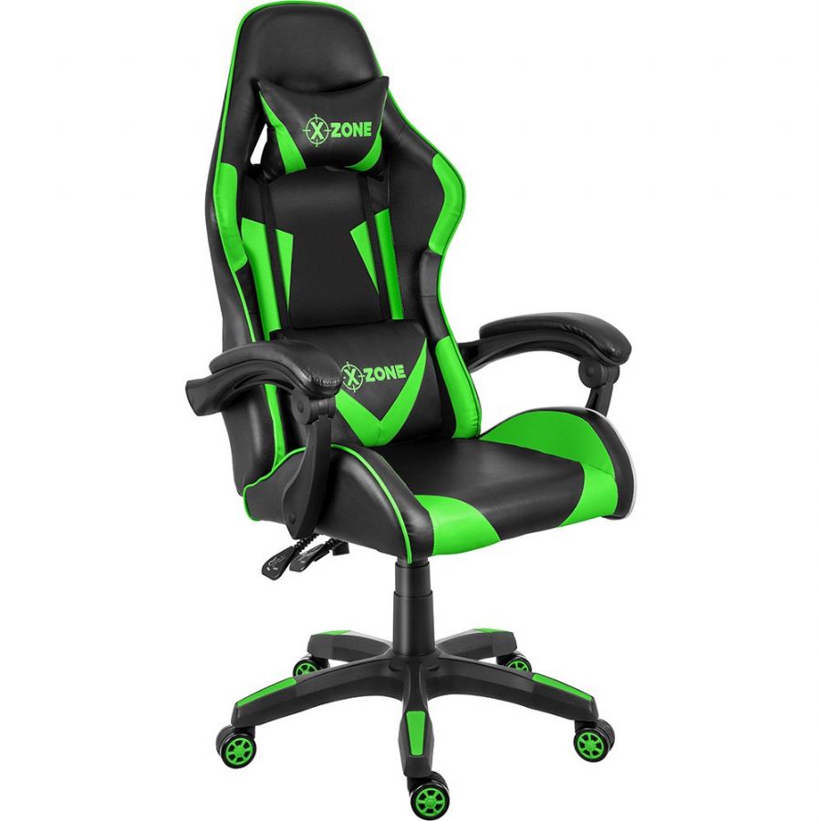 Cadeira Gamer X-Zone Premium preto e verde CGR-01 X-zone