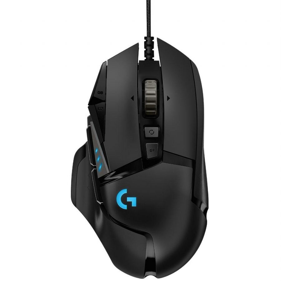 Mouse Gamer Logitech G502 Hero 16K, RGB Lightsync, 11 Botes, 16000 DPI - 910-005550