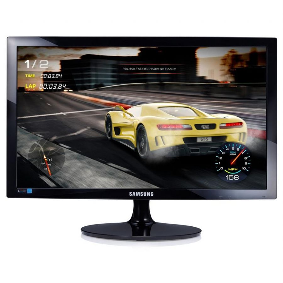 Monitor Gamer Samsung LED 24 Widescreen, Full HD, HDMI/VGA, 1ms - LS24D332HSXZD