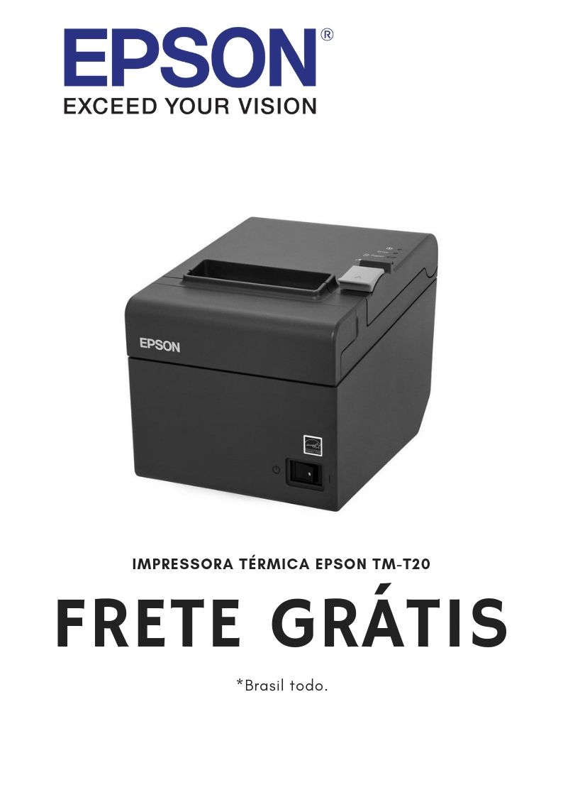 Impressora Trmica No Fiscal Epson Tm T20 Usb