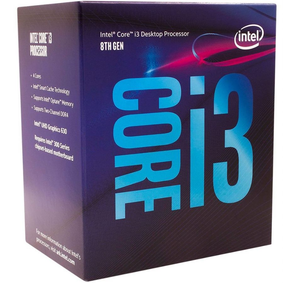 Processador Intel Core i3-9100F Coffee Lake, Cache 6MB, 3.6GHz (4.2GHz Max Turbo), LGA 1151, Sem Víd