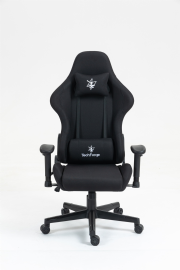 CADEIRA GAMER TECH FORGE TFC8004 FORGEX SERIES FABRIC BLACK